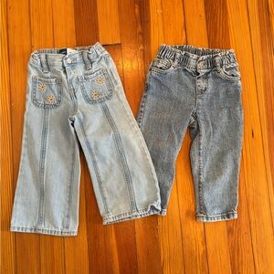 Jeans bundle toddler girl 2T